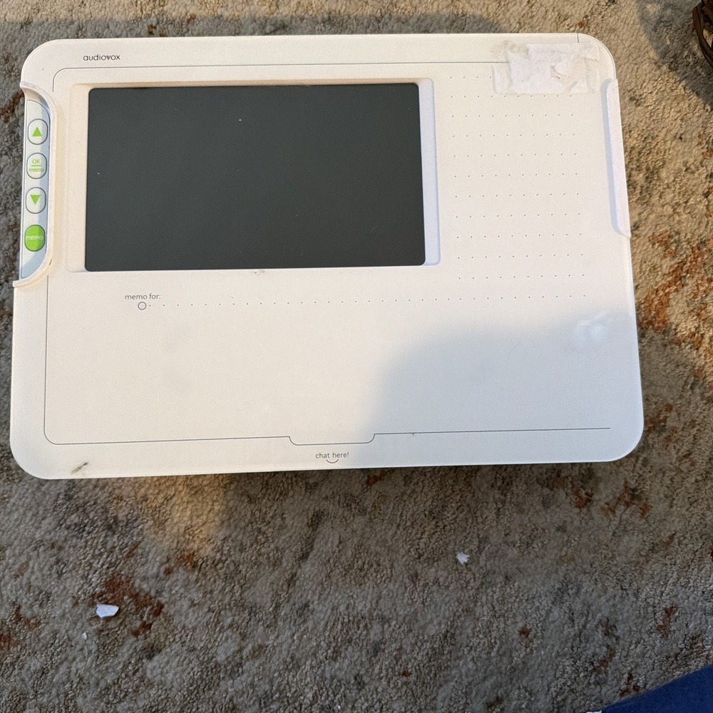Audiovox Electronics Homebase Digital Message/Video Center:no Cord Or Extras